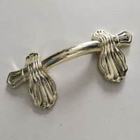 H9004 ataúdes fúnebres de plástico Personalizados Baratos al por mayor mango de madera ataúd hardware artesanías funerarias para ataúd de madera