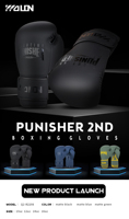 Vente en gros d'usine, gants de boxe en cuir PU personnalisés bon marché, 10 oz pour le kickboxing, 12 oz pour l'entraînement et le sparring pour les amateurs