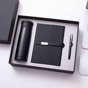 Coffret Cadeau d'Affaires : Thermos Isotherme, Carnet A5 et Stylo – Personnalisable, Portable, Idéal pour l'École, les Réunions Annuelles et les Cadeaux d'Entreprise - Product Image 1