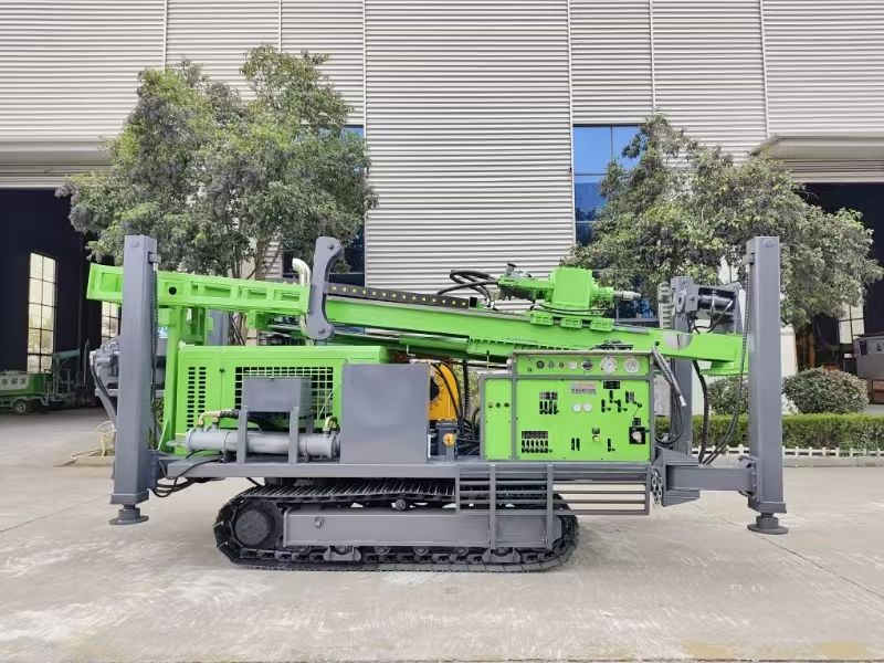 High Torque Diesel Crawler 1000m Depth Core Drilling Rig for Hard Rock ...