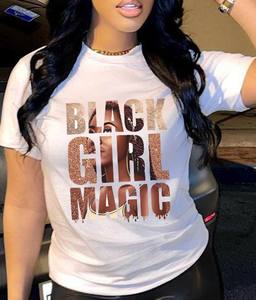 T-Shirt Casual da Donna di Marca alla Moda, Magliette Streetwear con Design Grafico e Stampa Digitale - Product Image 1