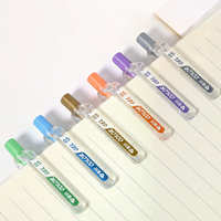 Kreative 0,5mm Morandi Farbe Neutral Pen Box Pen 6 Sätze Retro Briefpapier Bürobedarf Signature Pen Großhandel