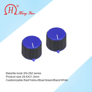 Perilla de potenciómetro de doble color, perilla de interruptor de color rojo - Product Image 3