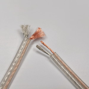 पारदर्शी सोने की चांदी की हिफी 0.5/0.75/1/1.5/2 मिमी 2 कोर स्पीकर केबल ऑडियो 20/17/14 वाघ हाई स्पीकर केबल - Product Image 4