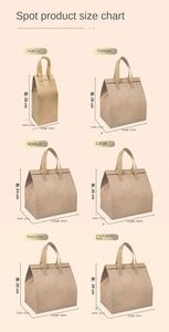 New Take Away Bags Insulated Bag Food Delivery Bag Aluminum Foilthermal Bag Cooler Bags - Product Image 5