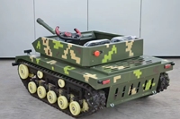 Voiture jouet interactive miniature électrique en forme de char de paintball pour enfants