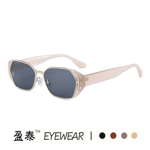 <b>Small</b> Ice Cube Y2K Square <b>Frame</b> <b>Sunglasses</b> Women's Retro UV400 Protection Black Metal Plastic <b>Frame</b> 2025 Trendy Style - Product Image 4