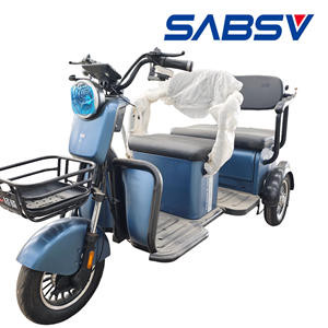 Tricycle électrique pas cher, neuf, 48V, rickshaw, carrosserie ouverte, taxi pour personnes âgées, capacité de 2 à 3 places, fabriqué en Chine - Product Image 2