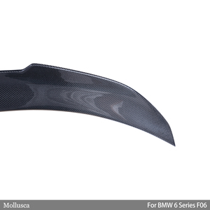 For 6 Series F06 4Door Gran Coupe M6/F13 2Door Coupe M6 PSM Style Carbon Fiber <b>Rear</b> <b>Spoiler</b> Trunk Wing 2011-2018 - Product Image 5