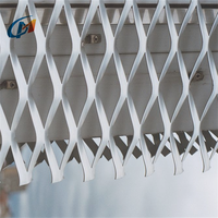 Lámina de Metal Expandido de Aluminio con Orificios de Diamante, Moderna, Duradera y Anticorrosiva, para Fachadas de Edificios