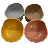 Silikon-Baby-Fütterungsschale mit Saugnapf, BPA-freie Schüssel für Kleinkinder und Kinder ab [Anzahl] Monaten