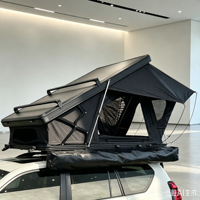 Tentes portables imperméables 4 saisons pour l'extérieur, toit de voiture, camping, coque rigide triangulaire en alliage d'aluminium pour Jeep, SUV, Suzuki