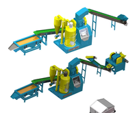 Machine de granulation de fil de cuivre pour le recyclage du fil et des câbles en cuivre et en aluminium avec séparateur d'air, équipement de recyclage de fil de rebut