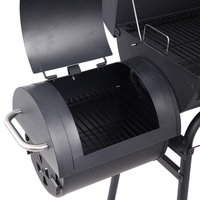 Barbecue à charbon de bois d'extérieur avec cadre en acier robuste et contrôle de température pour la vente en gros OEM et l'approvisionnement des restaurants