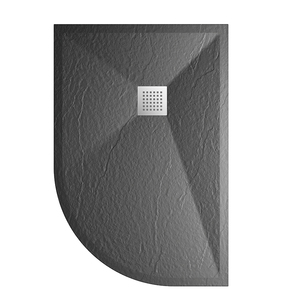 Quadrant italien <span class=keywords><strong>d</strong></span>écalé avec drain Panneaux en pierre artificielle de haute qualité Base de porte de <span class=keywords><strong>douche</strong></span> étanche pour hôtel - Product Image 5