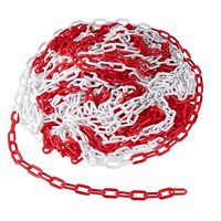 Chaîne en plastique légère de maillon de chaîne de barrière de sécurité