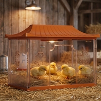 Chauffe-éleveuse multifonctionnel à soufflerie d'air, petit chauffage pour poussins, animaux de compagnie, volailles, élevage domestique