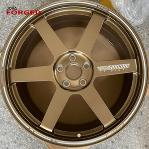 ล้อแม็กซ์สีบรอนซ์ ขนาด 17x9 22 6x139.7 5x100 5x112 5x120 5x114.3 สำหรับรถแข่ง Volk Rays <span class=keywords><strong>Te37</strong></span> ล้อฟอร์จ - Product Image 3