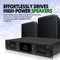 Amplificateur de puissance professionnel DF1300 haute puissance 2x1300W, garantie 1 an
