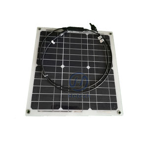 Panneau solaire 10W 15W 20W 25W 5V 12V flexible léger pour chargeur de batterie de voiture, <span class=keywords><strong>camping</strong></span>, <span class=keywords><strong>camping</strong></span>-<span class=keywords><strong>car</strong></span>, maison - Product Image 1