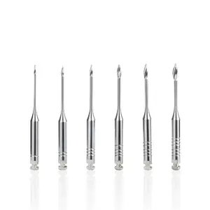 Perceuse pour portes dentaires en acier inoxydable Glin 21mm 25mm Alésoirs endodontiques Fraises pour portes Endo FilesDentist Materials