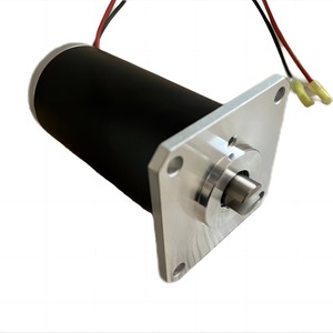 Motor de CC 76zyt-130 de 130 mm con montaje de brida, 100 W, imán permanente con escobillas para bomba de aceite y bomba hidráulica - Product Image 1
