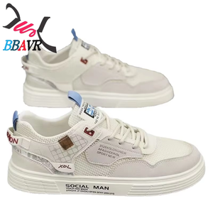 Nuevas Zapatillas Deportivas de Hombre con Caña Alta, Blancas, Estilo Estudiantil, para Deportes de Invierno, Ocio, Versátiles, Modernas, con Plantilla de Malla - Product Image 6