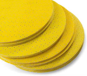 Local Stock Within 24h Delivery-25PCS 225mm Sanding Discs Professional Drywall <strong>Hook</strong>&amp;<strong>Loop</strong> Multi Hole Sandpaper 80 120# - Product Image 4
