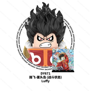 Nhỏ Khối Bộ <span class=keywords><strong>1</strong></span> Mảnh OP Nhân Vật Luffy Nami Franky Brook Mini Anime Hành Động Con Số Tự Làm Xây Dựng Khối Đồ Chơi Trẻ Em - Product Image 4