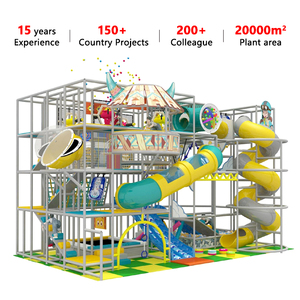 Equipo de patio interior comercial Patio De <span class=keywords><strong>Recreo</strong></span> Interior Child Naughty Castle Center Trampoline Park - Product Image 4