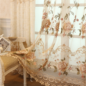 Tenda su Misura in Velluto Tinta Unita Stile Principessa, Lusso Leggero, Moderna, Ricamata, per <span class=keywords><strong>Camera</strong></span> <span class=keywords><strong>da</strong></span> <span class=keywords><strong>Letto</strong></span>, Atmosfera di Alta Classe, Stile Francese - Product Image 4