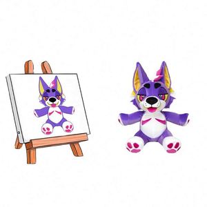 Nuevo en Oferta: Muñeca de Peluche Personalizada, Linda y Suave, con Forro de Malla Bordado, con Diseño de Pastel de Cumpleaños, Sonriente, de Fresa, para Niñas - Product Image 2
