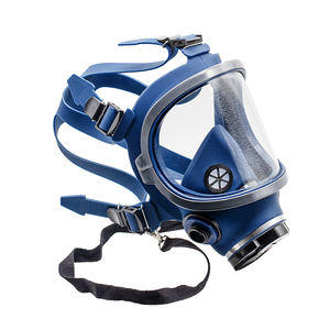 Pengganti mode masker Gas penuh silikon Steampunk Kelour taktis sipil masker Anti Gas respirasi dengan filter ganda - Product Image 5