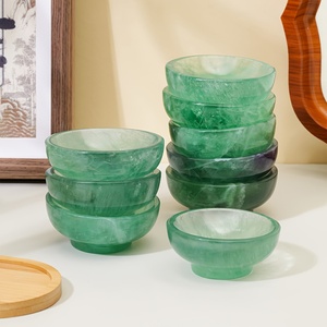 Cuenco de Fluorita Verde Pulida al por Mayor, Cristal de Buena Calidad para Colección, Artesanía y Decoración del Hogar - Product Image 4