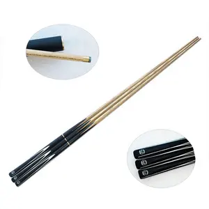 57-Inch 3/4-Part Ash Wood Snooker & Billiard Cue Stick with Short Extension