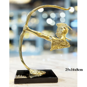 Trofeo Scultura Artistica 3D a Forma di Freccia in Ottone per Competizioni di Tiro con l'Arco, Ornamento Decorativo per la Casa, Statua in Metallo - Vendita all'Ingrosso - Product Image 2