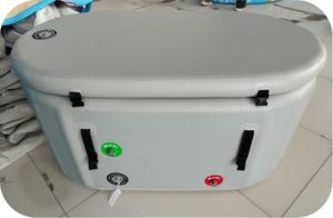 Baignoire isotherme professionnelle pour bain froid avec couvercle pour la récupération musculaire des athlètes - Product Image 4