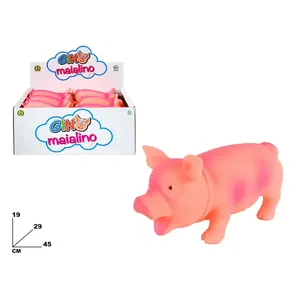 MAZZEO GIOCATTOLI Gino Pig con Sonido, Peluche Electrónico de 45 cm para Niños de 2 a 4 Años, Italia - Product Image 1