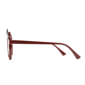 Nouvelles lunettes de soleil pour enfants à la mode avec mignon dessin animé nœud papillon violet marron bleu rose cadres pour petites filles - Product Image 5