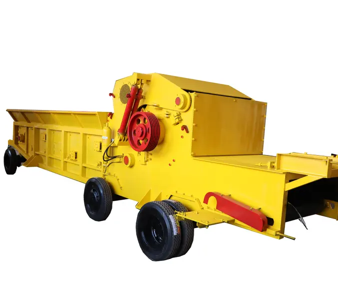 Large Industrial Wood Chipper Mulch Machine for sale