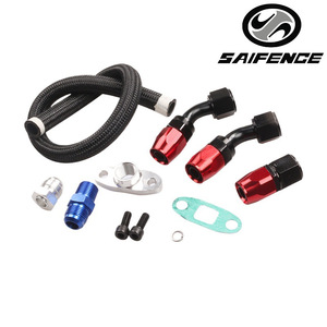 Tubo de retorno de aceite del turbocompresor AN10 de ajuste universal para kit de tuberías de actualización y reacondicionamiento - Product Image 5