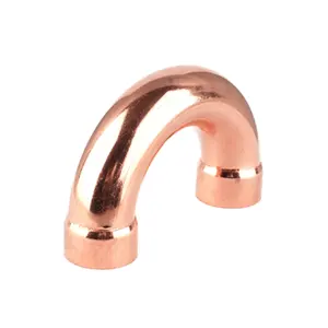 Copper 180 degree return bend spare parts for air conditioner