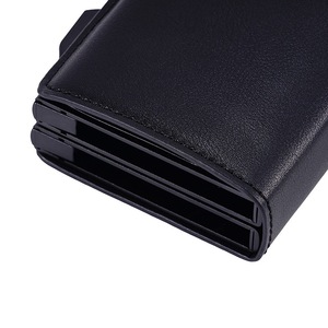 New Design Pop up Customized Rfid <strong>Wallet</strong> Credit Card <strong>Cardholder</strong> Double Cases Big Capacity Leather <strong>Wallet</strong> for <strong>Men</strong> - Product Image 5