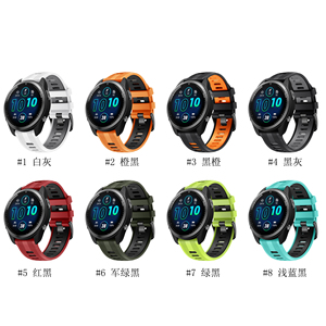 สายนาฬิกาซิลิโคนขนาด 18 มม. 20 มม. 22 มม. สำหรับ <span class=keywords><strong>Garmin</strong></span> Vivioactive <span class=keywords><strong>4s</strong></span> <span class=keywords><strong>Garmin</strong></span> Venu <span class=keywords><strong>Garmin</strong></span> <span class=keywords><strong>Vivoactive</strong></span> 4 สายซิลิโคน - Product Image 6