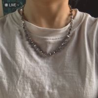 Grosir serbaguna rantai baja nirkarat perhiasan Pria Wanita Kalung Gelang tumpuk dompet rantai leher untuk wanita pria