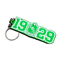 Porte-clés en caoutchouc tendance avec lettres NAUW, pendentif décoratif, porte-clés en peluche personnalisé avec logo, jouets