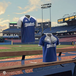 Anpassbares Quarter Zip Baseball Training Jersey Atmungsaktives Design-Set für Trainings kleidung - Product Image 4