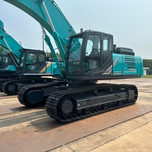 Excavatrice sur chenilles Kobelco 350LC-8 d'occasion, économique, pour les projets d'aménagement paysager urbain, excavatrice Kobelco 350 - Product Image 5
