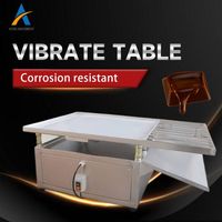 Table vibrante pour la fabrication du chocolat, table vibrante pour le chocolat, table vibrante pour le chocolat