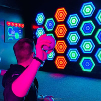 Jeux interactifs LED Reaction Lava Active - Métal 35x35cm